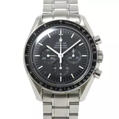 OMEGA Speedmaster Professional Moon Watch 3570.50 Black Mens 90221440 • $5739.58