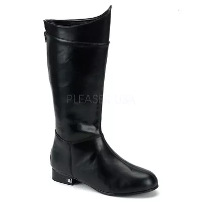 $44.95 • Buy Black Darth Vader Maul Batman Star Wars Joker Costume Boots Mens Size 11 12 13