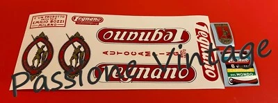 kit stickers adesivi per bici da corsa vintage LEGNANO tipo