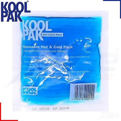 Koolpak Reusable Hot Cold Ice Gel Pack First Aid Medical Sports Heat Or Sleeve • £0.99