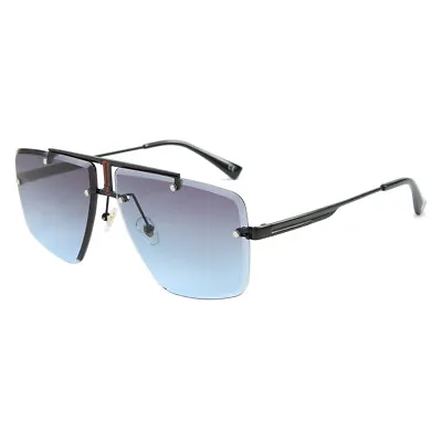 Fashion OVERSIZED Square Pilot Sunglasses Designer Mens Driving Shade Glasses • $10.49