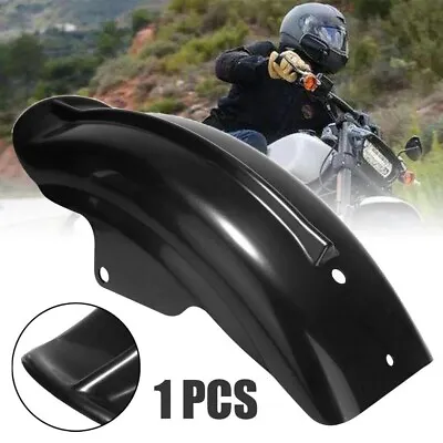 Motorcycle Rear Fender Mudguard Fits Harley Chopper Bobber Cafe Racer Universal • $38.27