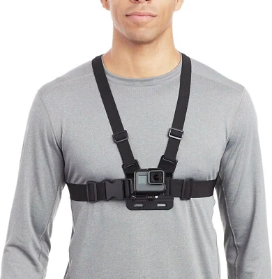 $12.89 • Buy Chest Strap Holder Belt For Gopro Hero 10 9 8 7 6 5 4 DJI OSMO Action Camera