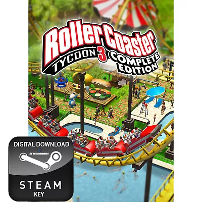 £9.99 • Buy Rollercoaster Tycoon 3 Complete Edition Pc And Mac Steam Key