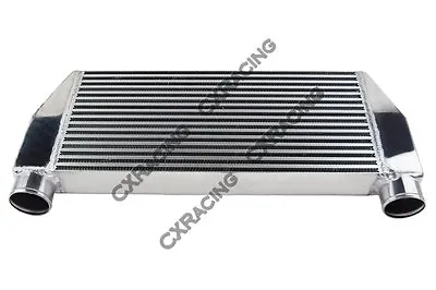 CXRacing 30x13x3 V-Mount Aluminum Intercooler 3  One Side For Mazda RX7 • $282.29