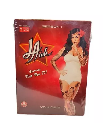 LA Ink Kat Von D Tattoos Season 1 Volume 2 DVD New Sealed  TLC • $6.49