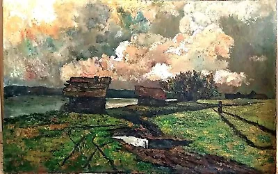 $499 • Buy Van Gogh Style - Impasto Canvas Painting