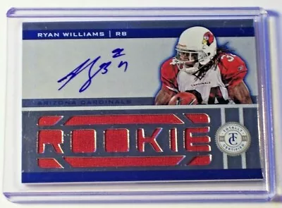 2011 Totally Certified Rookie Jersey Autograph Ryan Williams /399 Virginia Tech • $6.75