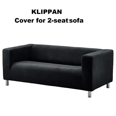 IKEA Klippan Quality 2 Seat Sofa Cover Replacement Thick Fabric Made To Measure • £114.80