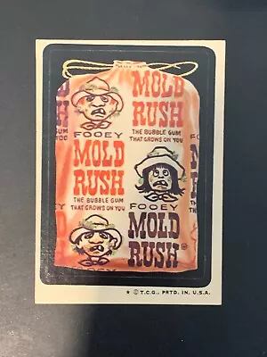 1974 Topps Wacky Packages Mold Gold Rush Gum 6th Series 6 Ex • $1.99