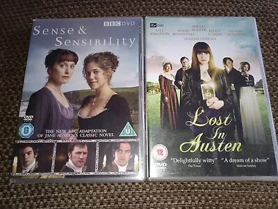 Sense And Sensibility/lost In Austen Dvds 3 Disc VGc • £4.15