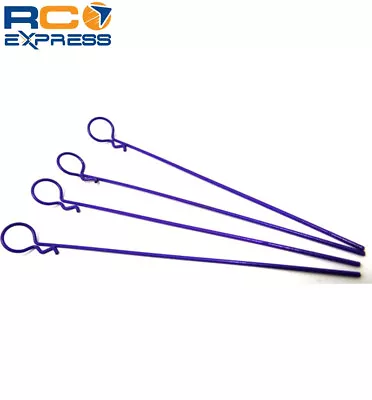 X Spede Purple 2 In 1 Body Clips(4) 120 AC02N07 • $11.12