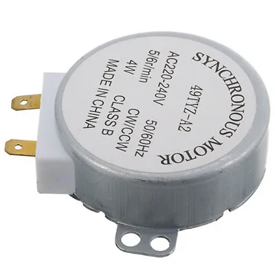 Microwave Oven Synchronous Motor 49TYZ-A2 AC 220-240V CW/CCW 4W 5.qhU Nw • £5.87