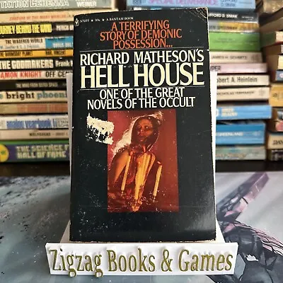 Hell House By Richard Matheson Bantam Books 1973 Vintage Horror Paperback • $19.96