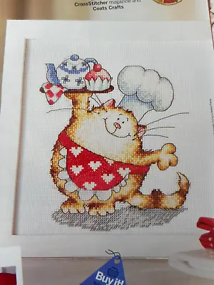 Margaret Sherry Cullinary Cats. 6 Cute Cross Stitch Charts. For Charity 🎁 • £4.99