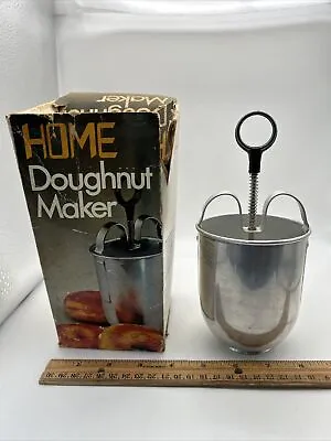 Vintage Home Doughnut Maker Aluminum Works Great! • $12.99