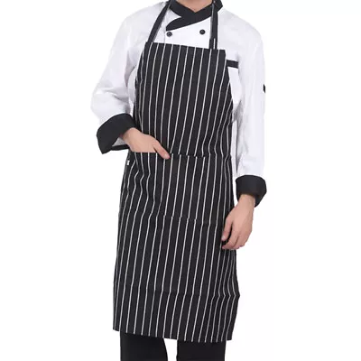 Adult Full Body Aprons With 2 Pockets Men Women Chef Kitchen Cooking Grilling  • $10.41