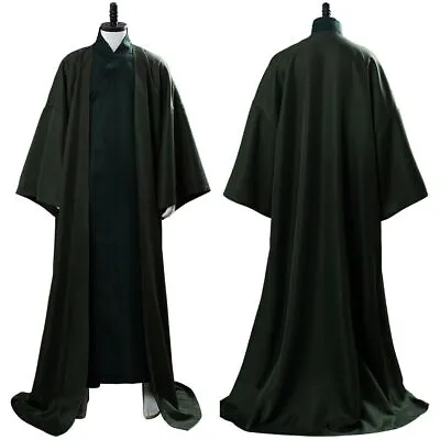 Lord Voldemort Halloween Cosplay Costume Uniform Male Long Robe • $34.20