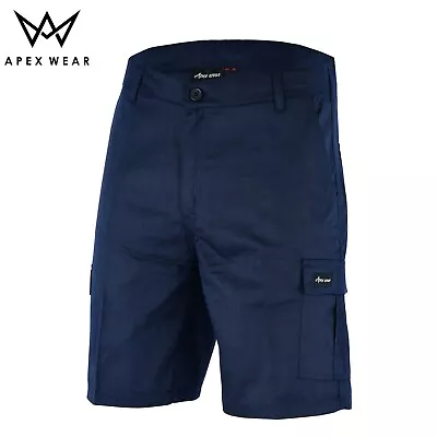 Men's Cargo Six 6 Pockets Pocket Shorts Casual Work Half Pants • $19.99