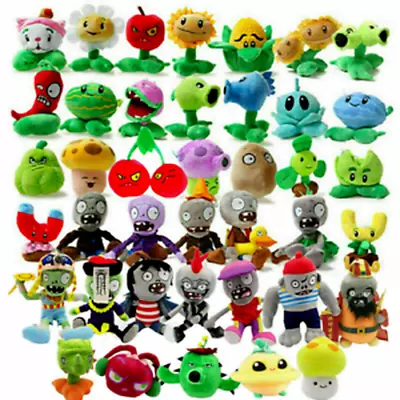 Plants Vs Zombies Figures Plush Baby Staff Toy Stuffed Soft Doll *AU • $10.02