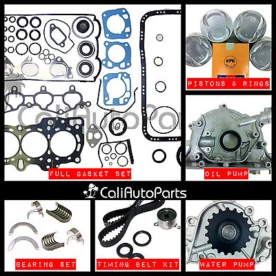 96-01 Acura Integra LS RS GS 1.8 B18B1 DOHC Master Engine Rebuild Kit • $314.95