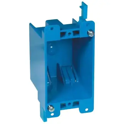 1-Gang 14 Cu. In. PVC Old Work Electrical Switch And Outlet Box • $3.99