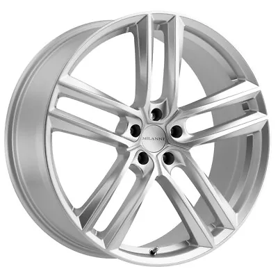 Vision 475 Clutch 18x8.5 5x112 +38mm Silver Wheel Rim 18  Inch • $198.99