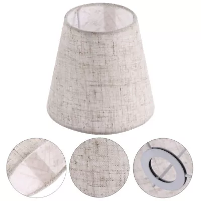 Small Linen Fabric Lamp Shades For Chandeliers & Wall Lamps- • £11.29