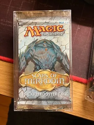 1x SEALED Scars Of Mirrodin Booster Pack + Case • $19.99