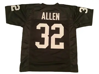 Marcus Allen UNSIGNED CUSTOM Sewn Stitched Black Jersey - M L XL 2XL 3XL • $35.99