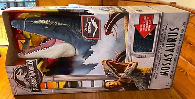 New 2017 Jurassic World Fallen Kingdom Real Feel 28  Mosasaurus Boxed • $69.99