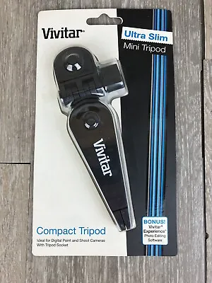 Vivitar Ultra Slim Mini Tripod Compact • $4.99
