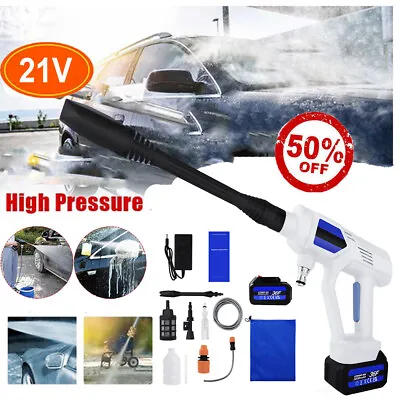 High Pressure Water Spray Gun Cordless Washer Cleaner Car Fit For Makita Battery • $49.40