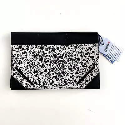 Jean Paul Gaultier Target Black White Clutch Notebook • $18.10