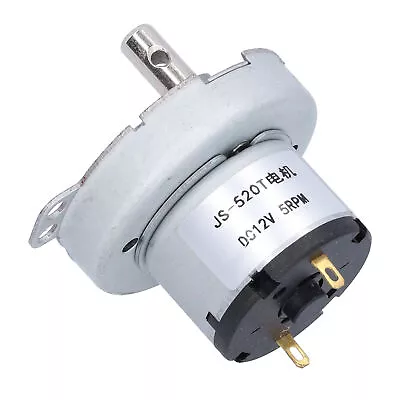 JS-520T Synchronous Motor DC 12V 5RPM Gear Motor For Electronic Product Part • $12.85