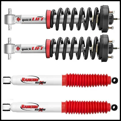 Rancho QuickLift 2.5  Lift Kit Leveling Shocks & Struts Fit 15-20 Ford F-150 4WD • $578.95