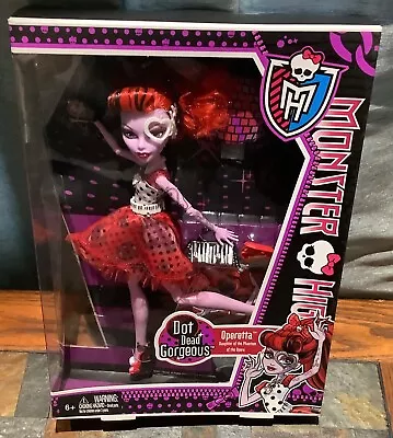 Monster High Dot Dead Gorgeous Operetta Doll Brand New 2011 X4529 • $80