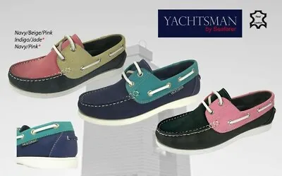 Ladies Seafarer Yachtsman Deck Shoes  FREE POST Lady Deck Shoes  SIZE  4 &  7 • £39.95