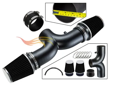 BCP RW BLACK 2001-2004 Corvette C5 5.7L V8 Dual Twin Ram Air Intake Kit+ Filter • $89.99