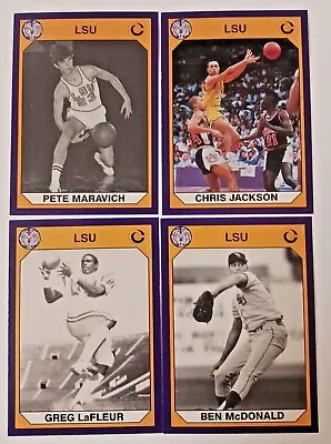 1990 Collegiate Collection LSU Tigers #1-200 You Pick COMPLETE YOUR SET!! • $0.99