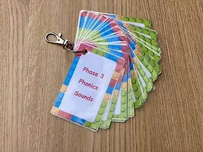 £5.95 • Buy Phonics Sounds & Words Phase 3  Flashcards Primary School Key Stages