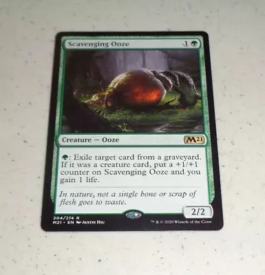 ~1x Scavenging Ooze X1 ~NM~ Core 2021 M21 Magic The Gathering MTG~ • $1.49