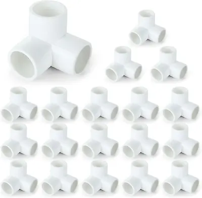 24Pack PVC Elbow Fittings 3/4 Inch 3 Way PVC Pipe Fitting Connectors For SCH40 • $40.56