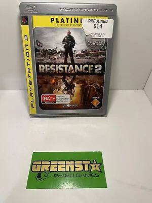 Resistance 2 PS3 🇦🇺 Seller Free And Fast Postage • $7.99