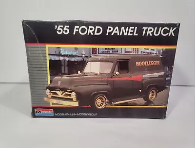 ‘55 Ford Panel Truck. Bootlegger 1/24 Scale Monogram Model Kit 2772 Open Box • $40