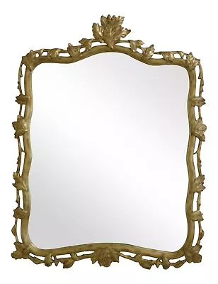 51058EC: LABARGE Ornate Gold Frame Mirror • $795