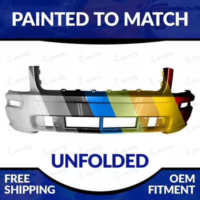 NEW Painted To Match 2005-2009 Ford Mustang GT Unfolded Front Bumper • $622.99