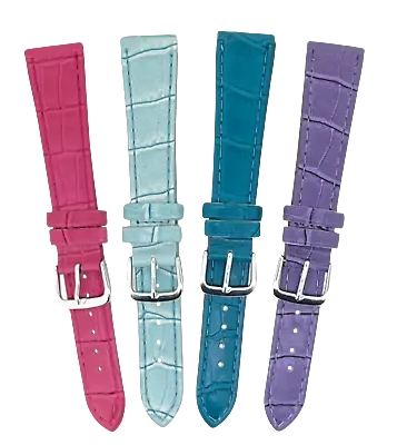 £3.95 • Buy 18mm Faux Leather Croc Grain Replacement Watch Strap