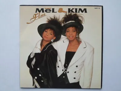 Mel & Kim FLM 7  Supreme SUPE113 EX/EX 1987 Picture Sleeve FLM/FLM Instrumental • £7.50