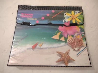 VTG 1989 Mead Trapper Keeper Designer Series Colorful Binder Beach Original Rare • $20